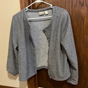 LL bean blue/grey sweater